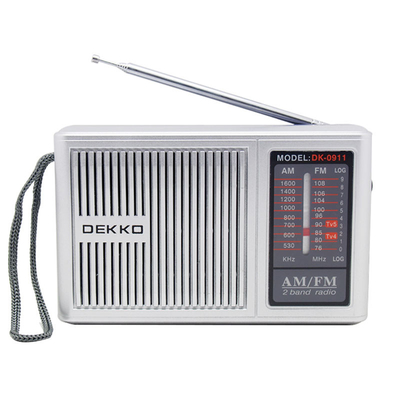 Classical Desktop AM FM Radio Station Big Speaker Elder Partner outdoor DC3V