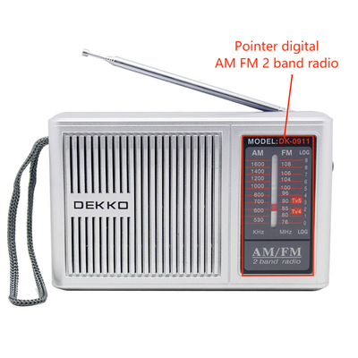 Pointer Small AM FM Stereo Receiver 100mm Antenna AM FM Receiver With Speakers