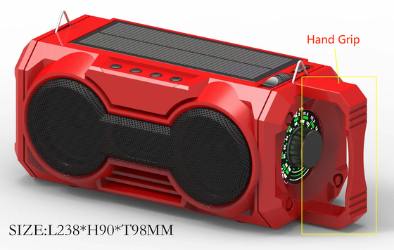 Customized Portable Rechargeable FM Radio 885g AM SW 3 Bands Music